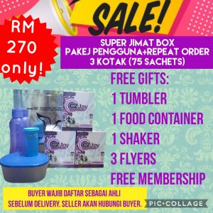 C2JOY Pakej Pengguna 3 Kotak